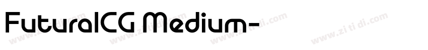FuturaICG Medium字体转换